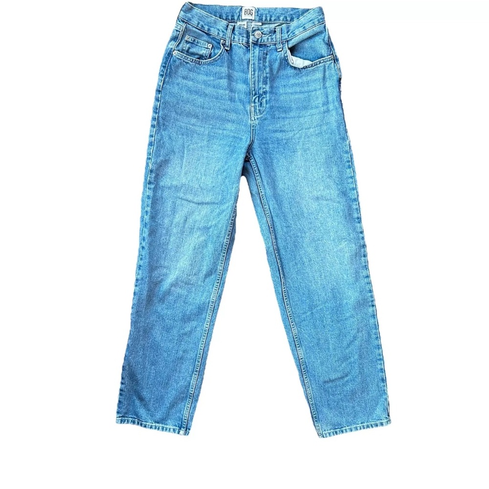 Urban Outfitters BDG Jeans Womens 29 Blue Denim Rinse High Rise Baggy Straight